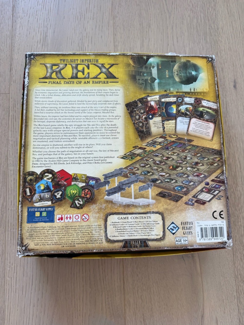 Twilight Imperium REX Board Game - Picture 2 of 3